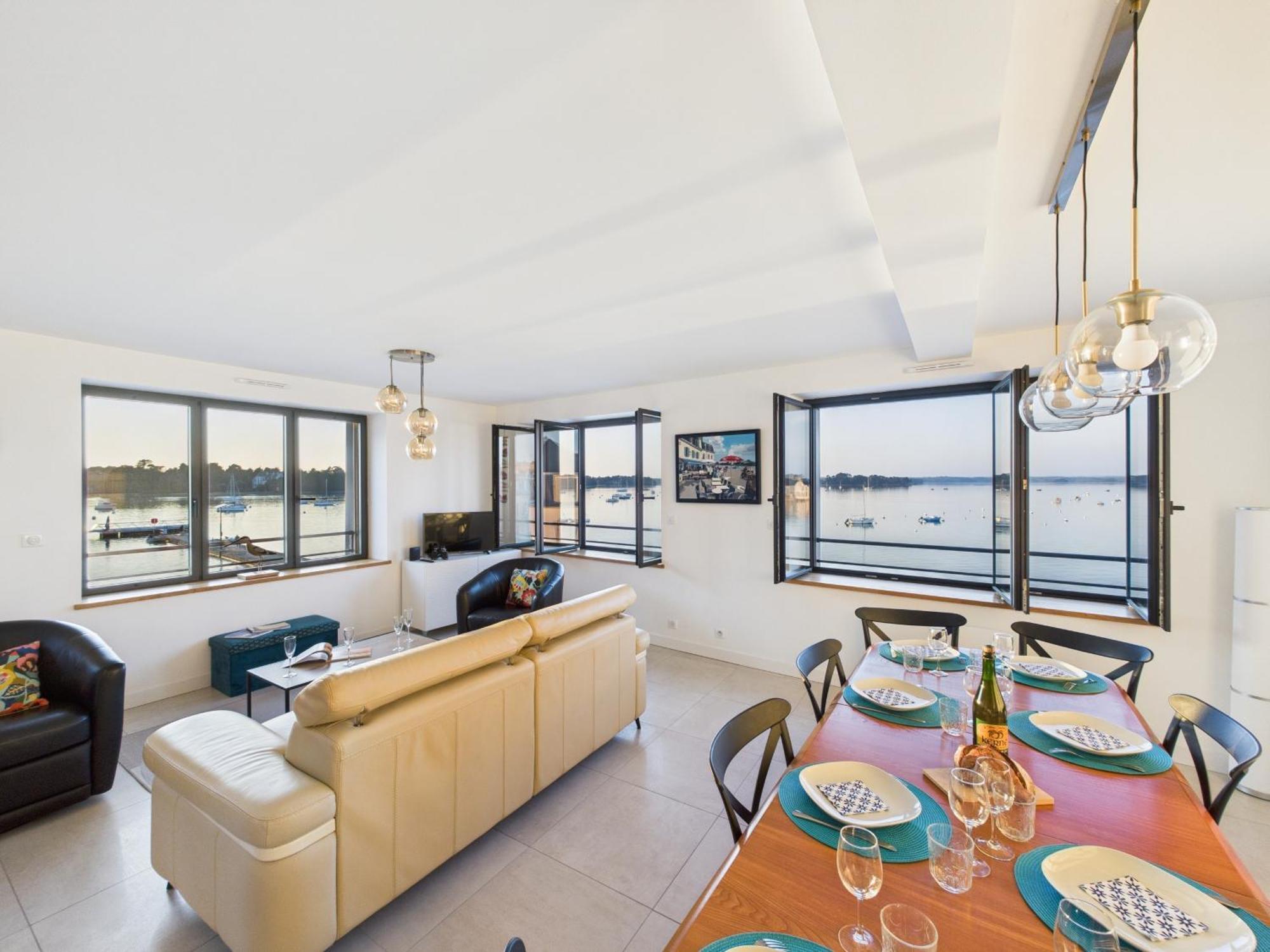 Appartement Vue Sur La Mer A L'Ile Tudy ! Dış mekan fotoğraf